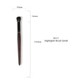 Goat Hair Makeup Brush Set – Foundation, Blush & Eyeshadow