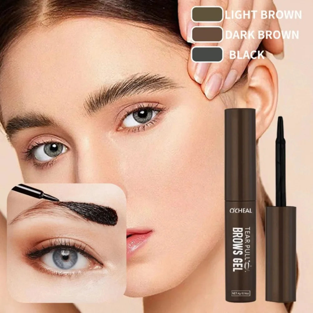 Peel Off Semi-Permanent Eyebrow Tint Gel | Waterproof Brow Eyebrow Tint Gel PRIMED