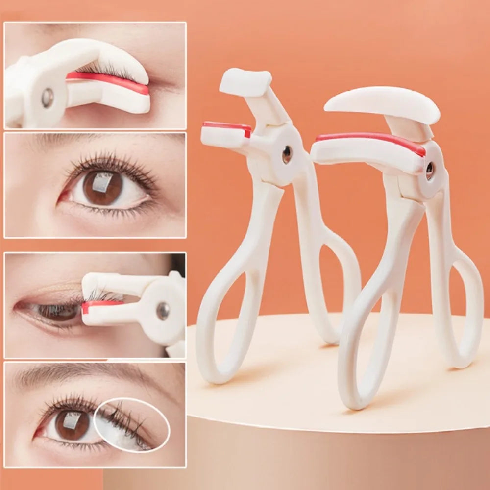 Natural Effect Eyelash Curler with Silicone Pads | Lash Lift Eyelash Curler PRIMED