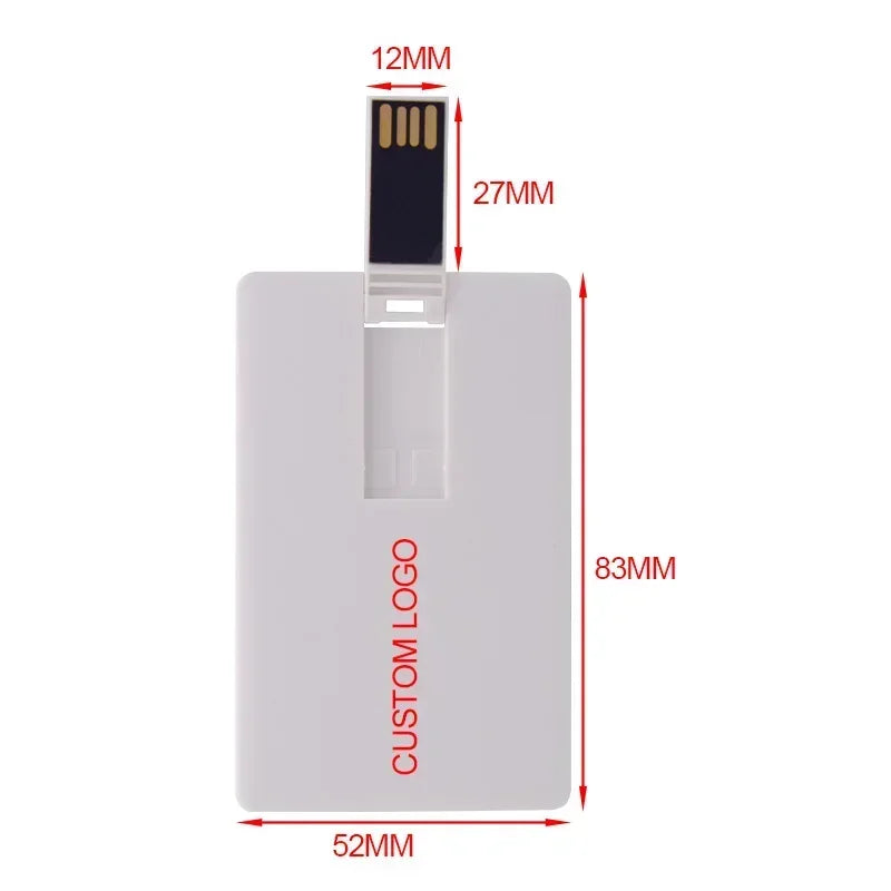 Custom Credit Card USB Flash Drive 32/64/128GB – Wedding Gift Custom USB Flash Drive PRIMED