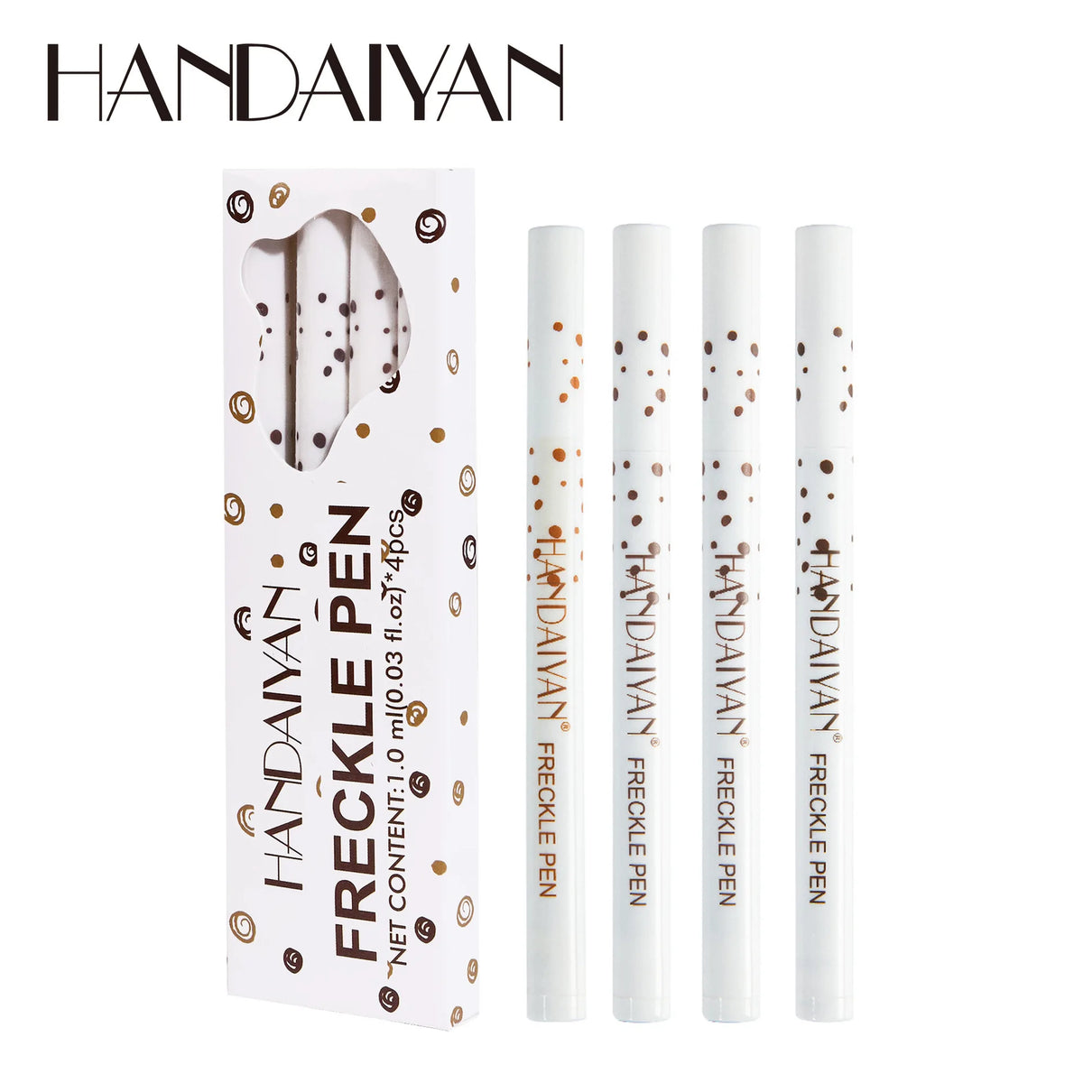 Handaiyan Fake Freckles Pen Set 4PCS – Waterproof Sunkissed