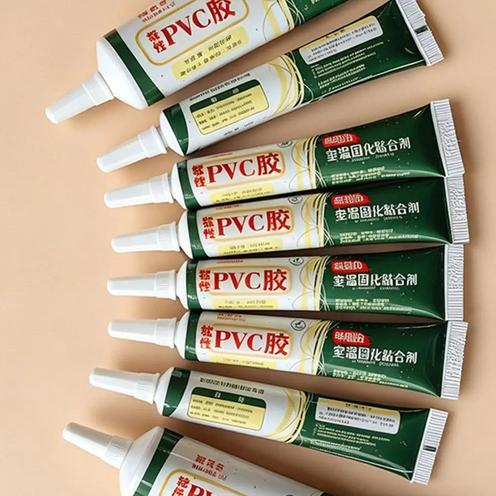 Strong Clear PVC Glue 20/60ml – Waterproof Adhesive for Leather