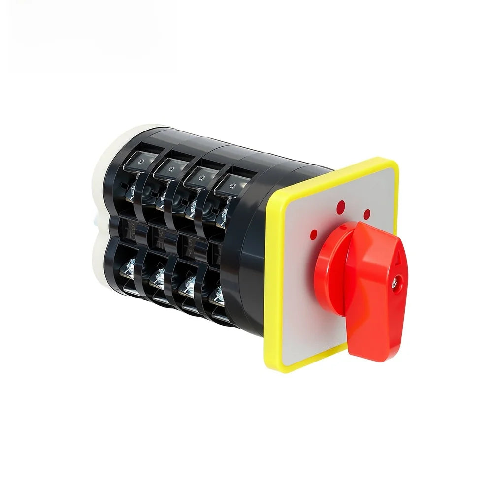 LW5D-16 Rotary Selector Switch | 3-Speed 4-Section Changeover Rotary Selector Switch PRIMED