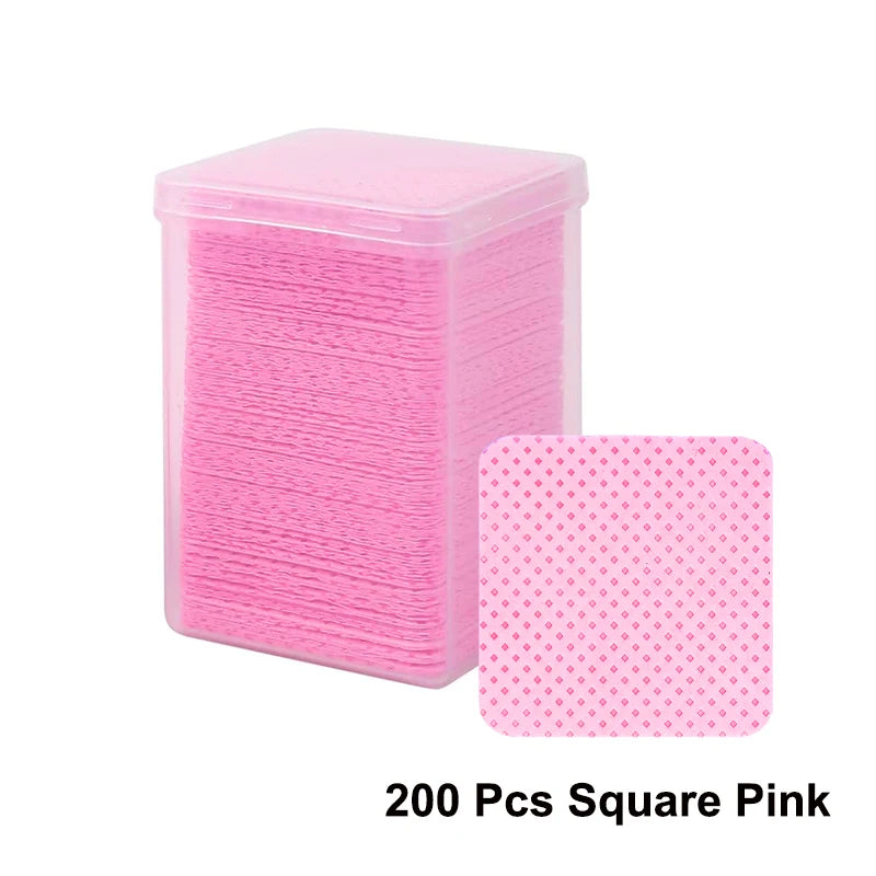 Lint-Free Nail Wipes Cotton Pads 200/300/600 Pcs | JEARLYU