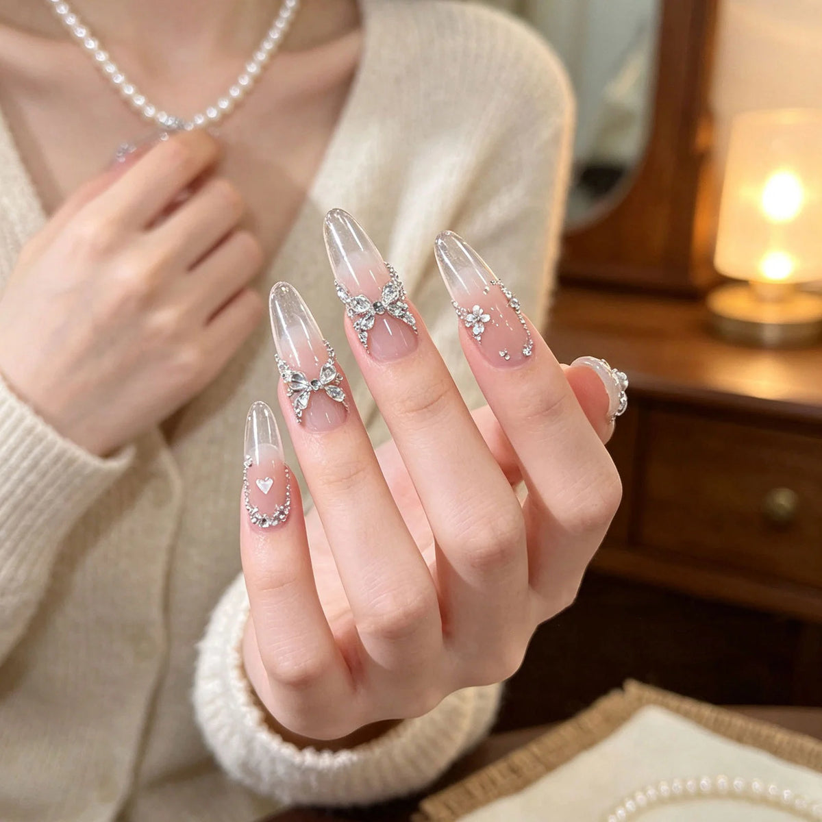 Butterfly Nail Charms Set – 5A Zircon Rhinestones for Nail Art