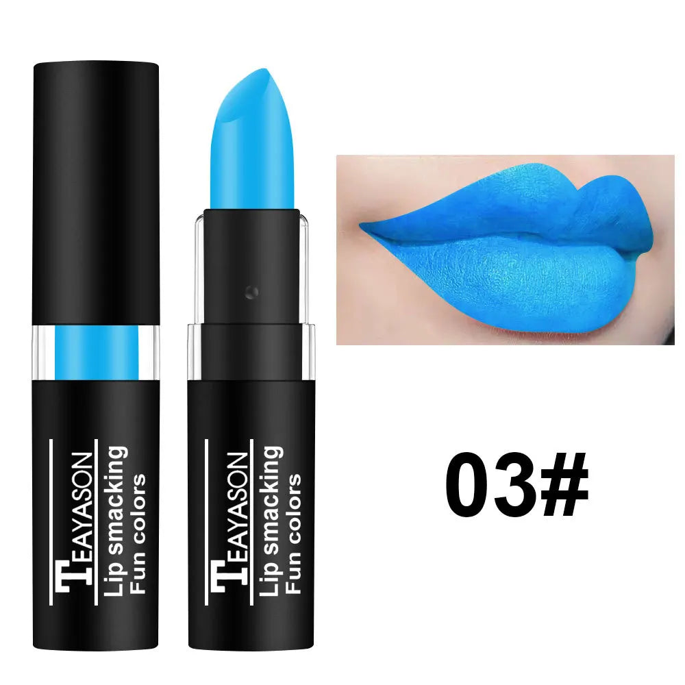 TEAYASON Matte Lipstick 12 Colors Waterproof Long-Lasting Lip Stain