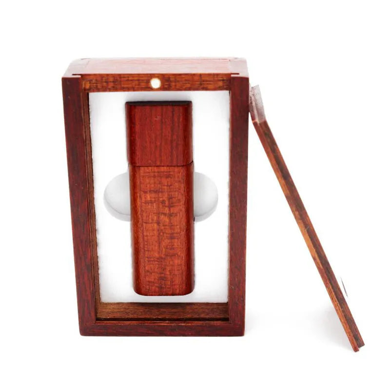 Wooden USB Flash Drive 8–64GB | Bamboo Maple Memory Stick