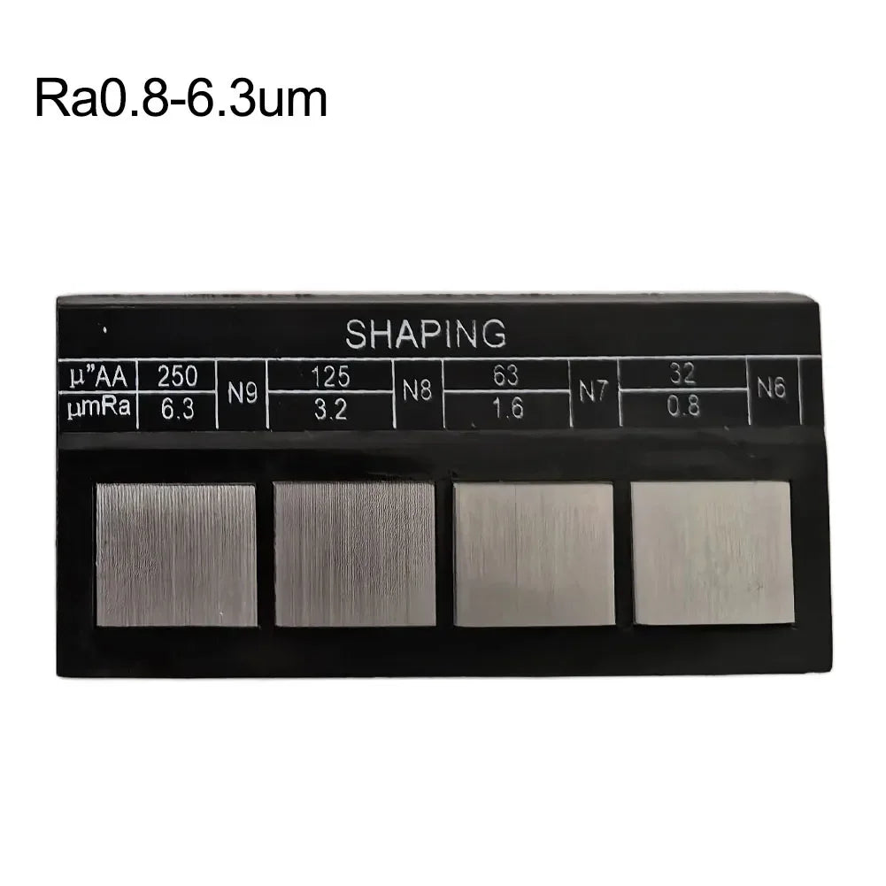 Surface Roughness Comparator Sample Block Set – Lathe & Milling