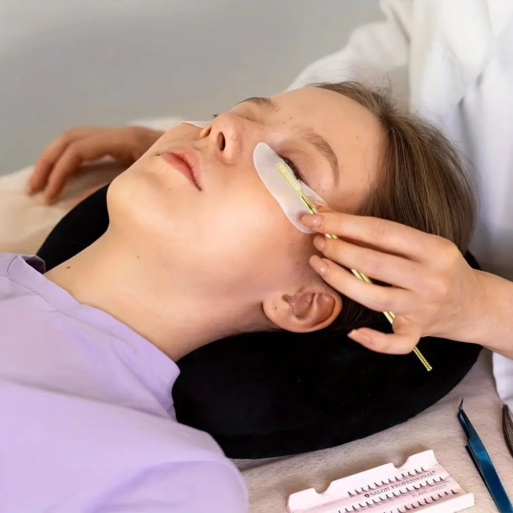 Stainless Steel Eyelash Perm Lifting Rod – Dual-Head S/L