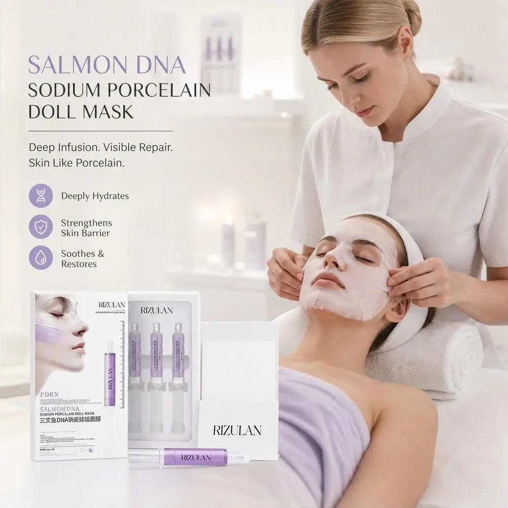 Salmon DNA Gel Sheet Mask Set – Hydrating & Brightening 3pc Gel Sheet Mask PRIMED