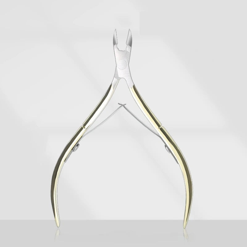 Stainless Steel Manicure Pedicure Dead Skin Clipper Set Nail Care Set PRIMED Golden