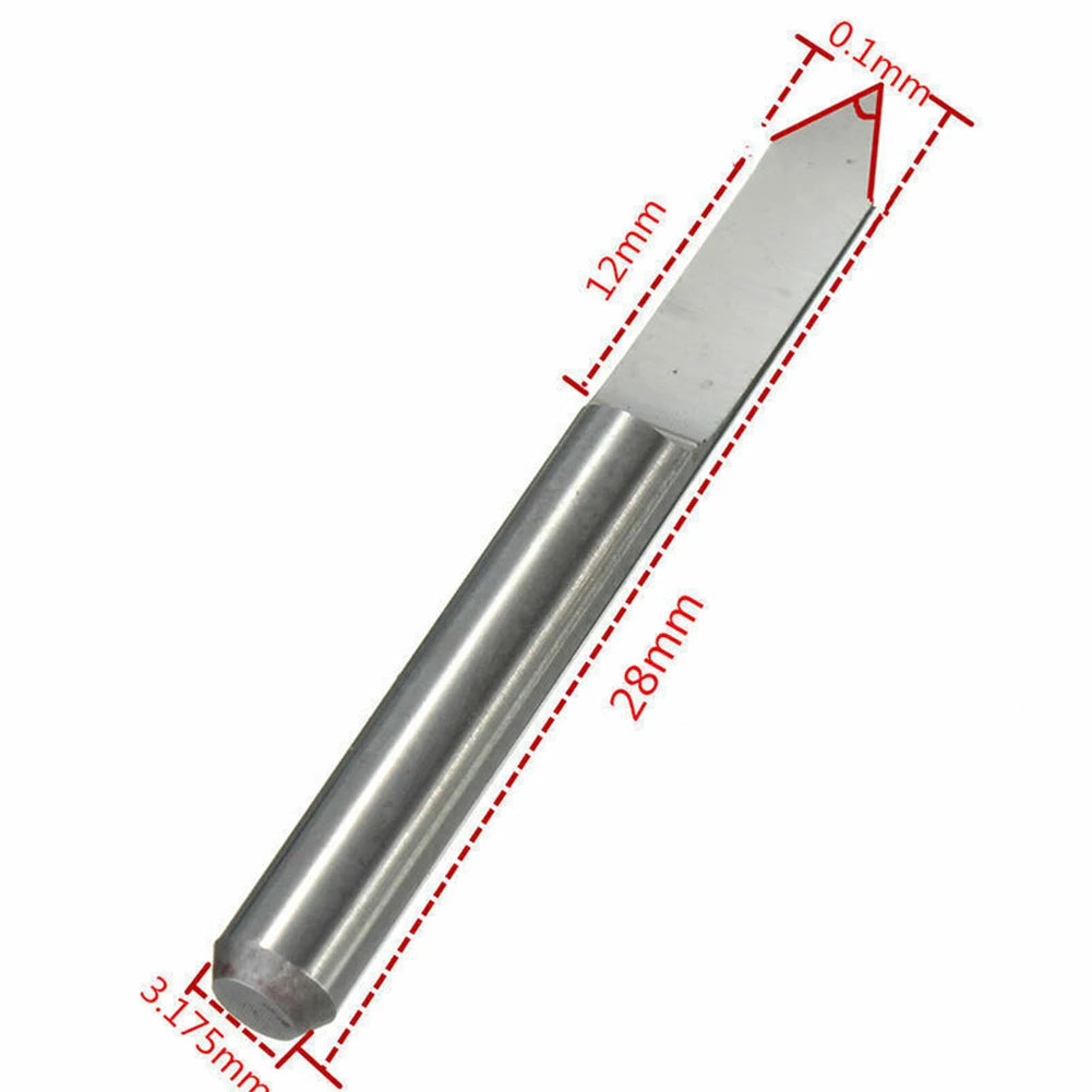 10-Pack Carbide CNC Engraving Bits 0.1mm 60° V-Shape PCB Router CNC Engraving Bits PRIMED China Mainland