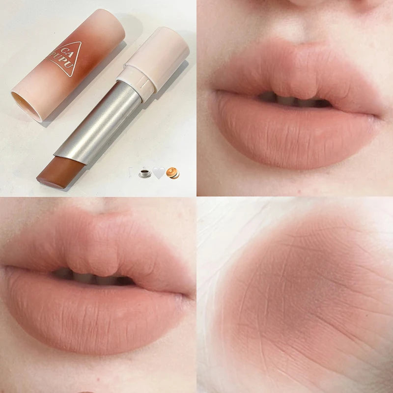 ZYXUAQIR Matte Velvet Lipstick – Waterproof Long-Lasting Lip Tint