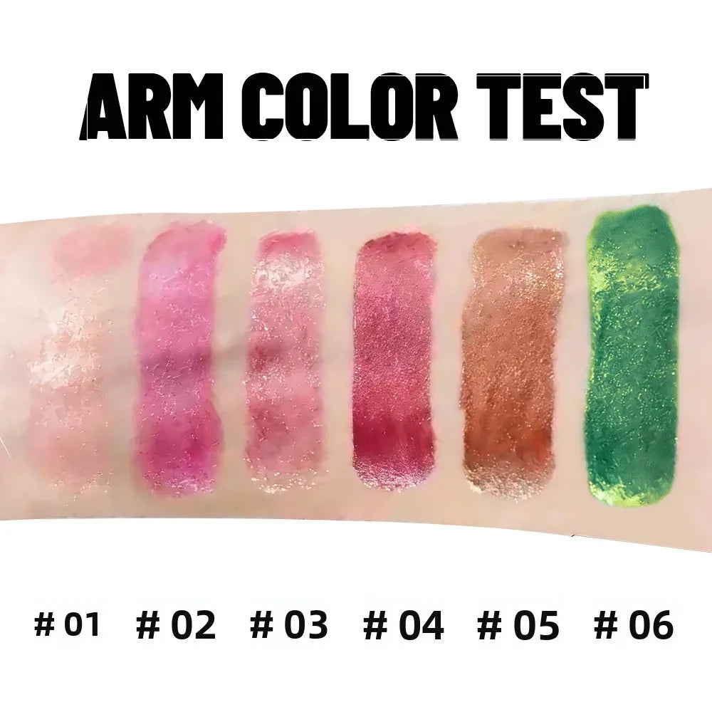 SAM SUGAR Chameleon Lip Gloss 6 Colors Pearl Waterproof
