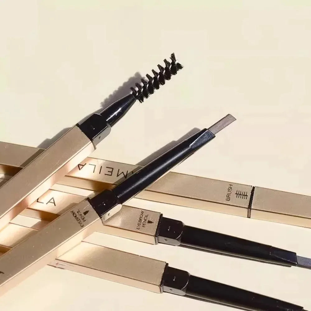 Ultra-Fine Double-Ended Waterproof Eyebrow Pencil – Light Brown Eyebrow Pencil PRIMED