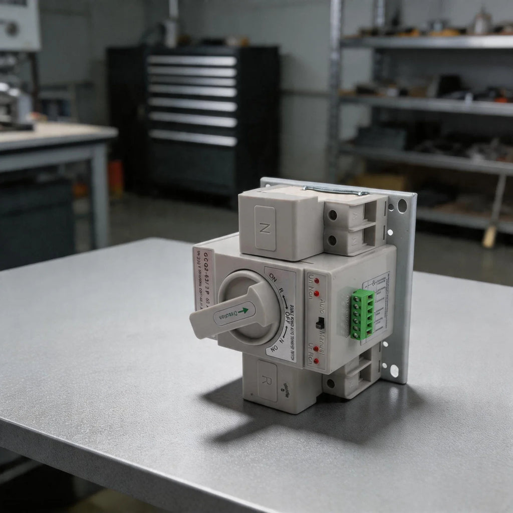Automatic Transfer Switch 2P 63A AC220V | Dual Power ATS Transfer Switch PRIMED