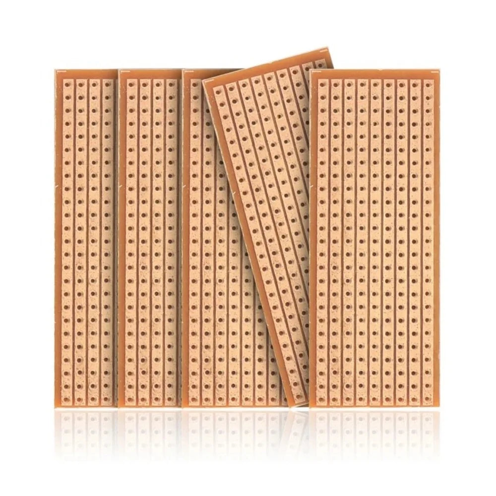 Single Side PCB Board 2.5x6.4cm DIY Matrix Circuit 5/10PCS PCB Prototype Board PRIMED