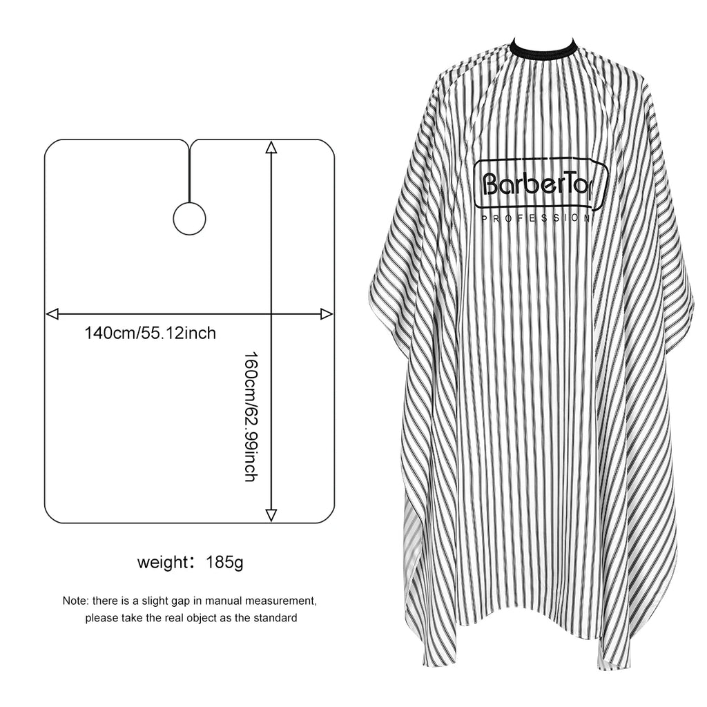 Professional Haircut Cape Hairdressing Gown – Barber Salon Hairdressing Cape PRIMED