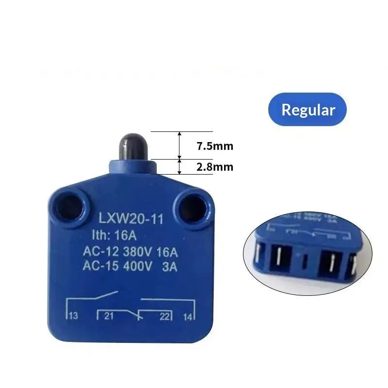 LXW20-11/M Micro Limit Switch 16A 1NO 1NC Silver Contact Micro Limit Switch PRIMED A1