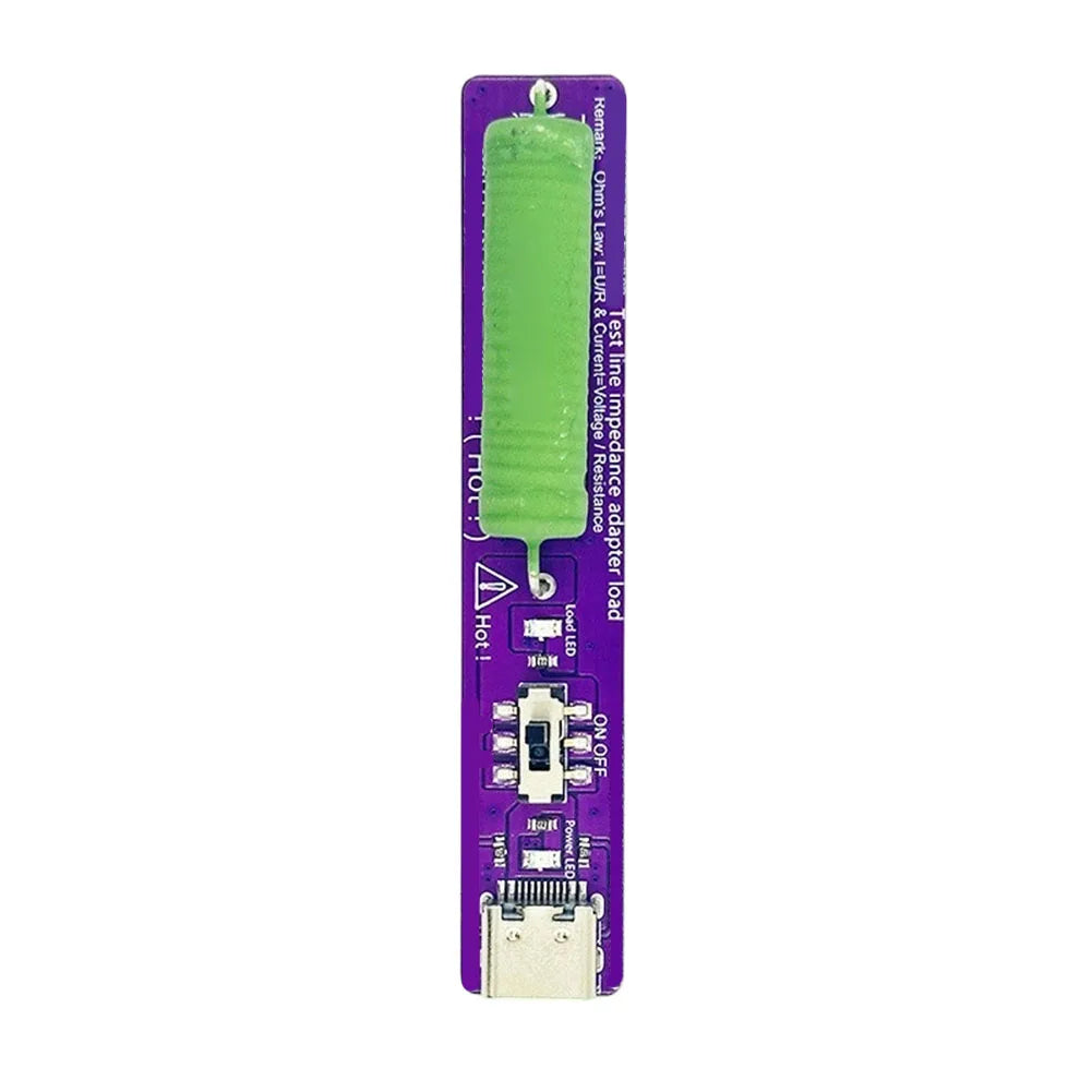 Type-C PD Resistive Load Tester – 10W USB-C Discharge Tool
