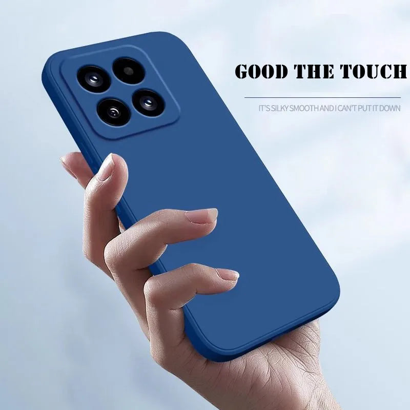 Xiaomi Liquid Silicone Shockproof Case – Soft TPU Cover Phone Case PRIMED