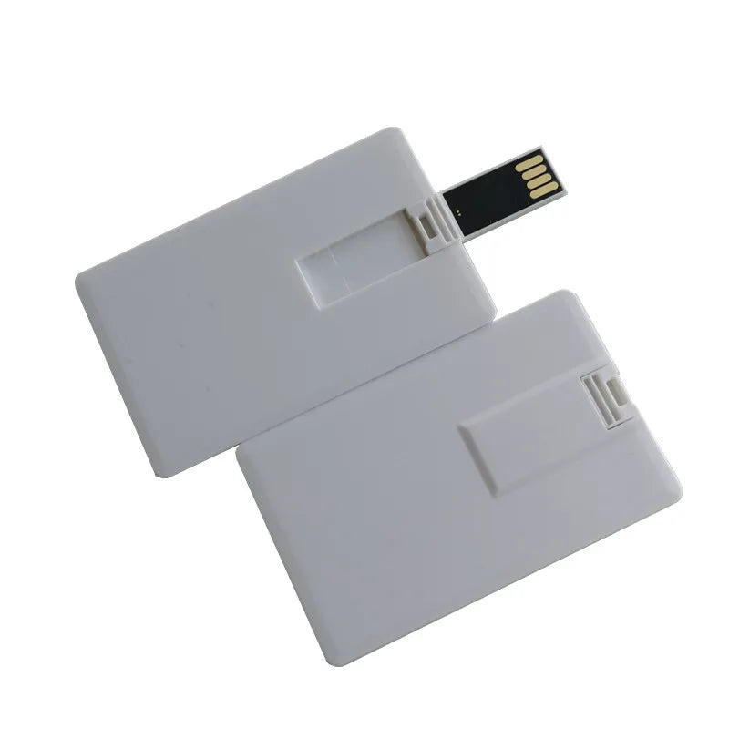 10PCS Custom Logo Credit Card USB Flash Drive 128MB–32GB Custom USB Flash Drive PRIMED