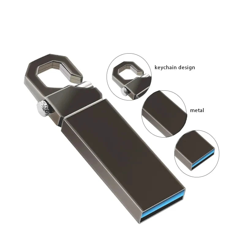 10-Pack Metal USB Flash Drives 32GB–128GB | Waterproof, Custom Logo USB Flash Drive PRIMED
