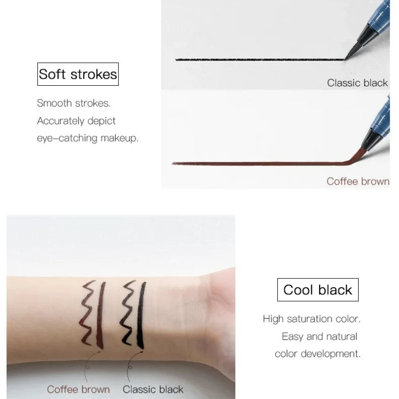 Blana Liquid Eyeliner Pen – Waterproof & Quick-Dry, 24Hr Wear Liquid Eyeliner Pen PRIMED