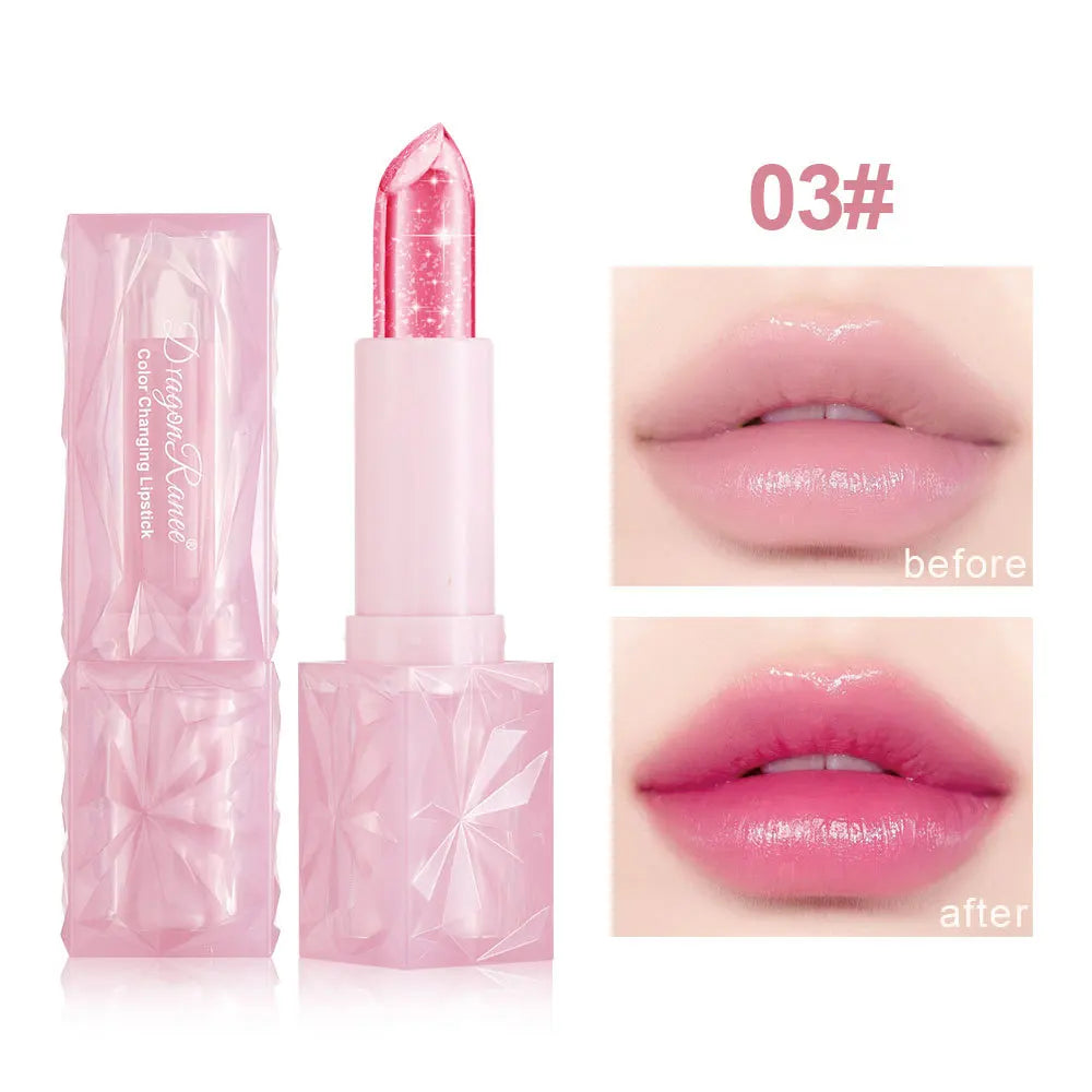 Dragon Ranee Crystal Jelly Lipstick – Color-Changing Lip Balm Color-Changing Lip Balm PRIMED 03