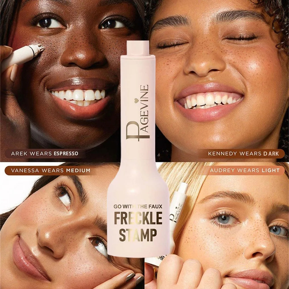 Dual-Head Freckle Stamp Pen – Waterproof Natural Makeup