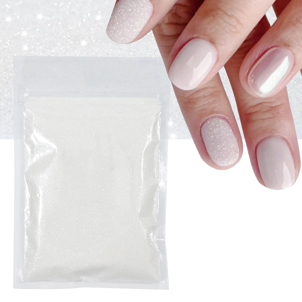Ultra Fine Holographic Nail Glitter Powder 0.2mm | 5/10g Bulk