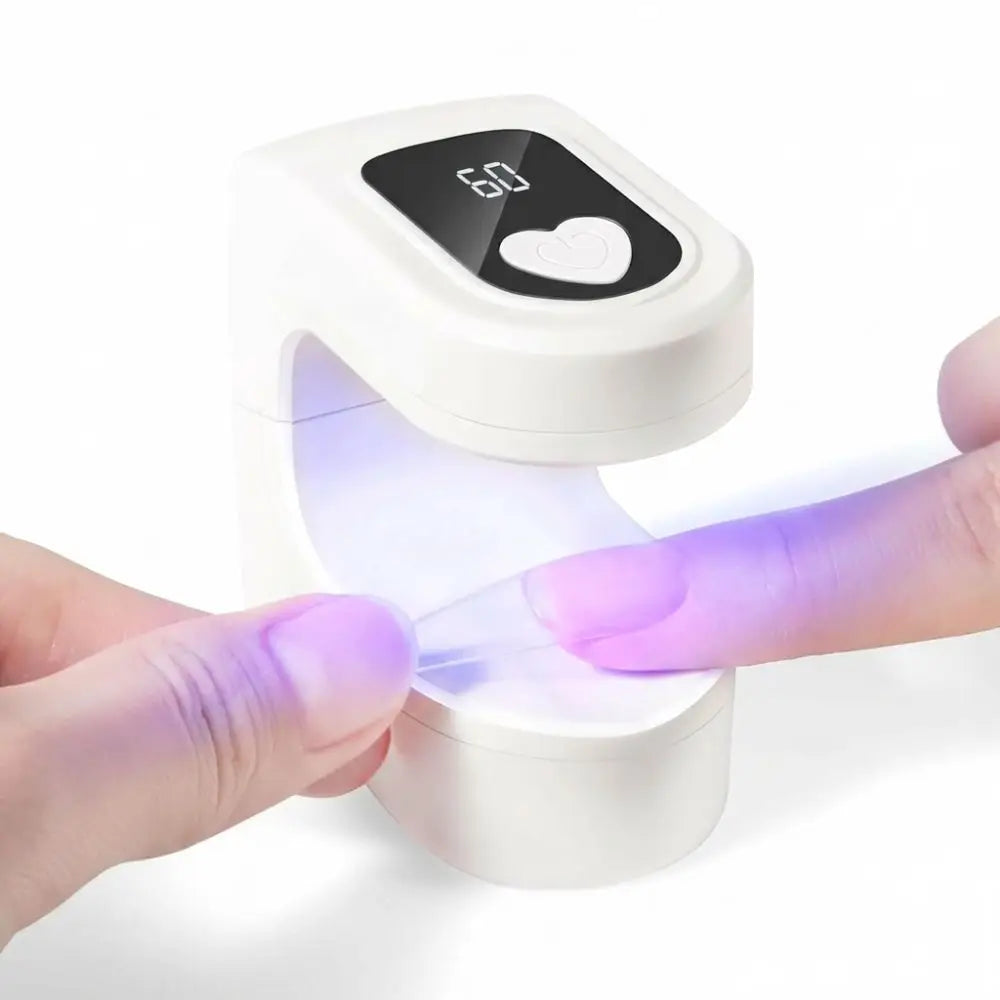 Mini UV LED Nail Lamp – Portable Rechargeable Gel Nail Dryer