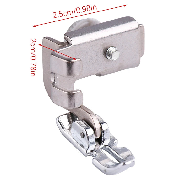 Universal Invisible Zipper Presser Foot – Stainless Steel
