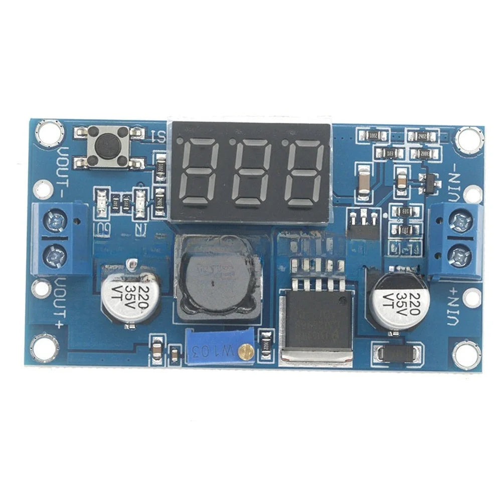 5-Pack LM2596S Step-Down Voltage Regulator Module w/ Display Voltage Regulator Module PRIMED
