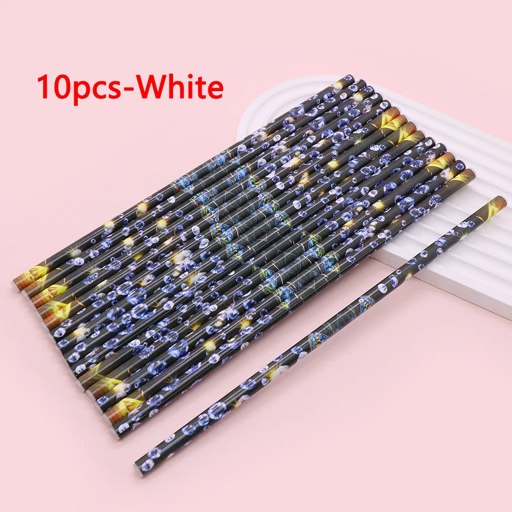 Nail Art Dotting Pen & Rhinestone Picker Wax Pencil – 3–50 Pcs