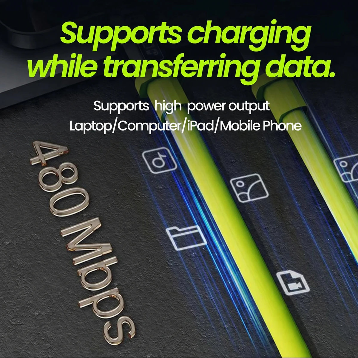 USB-C to USB-C 240W 6A Super Fast Charging Cable | Quick Charge USB-C Charging Cable PRIMED