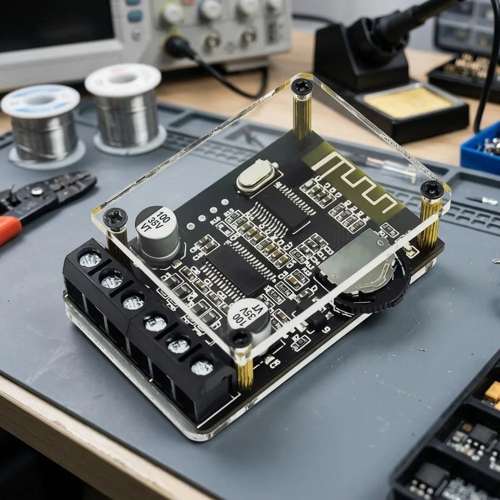XY-P15W Dual Channel Wireless Amplifier Module DC 8-24V 30W