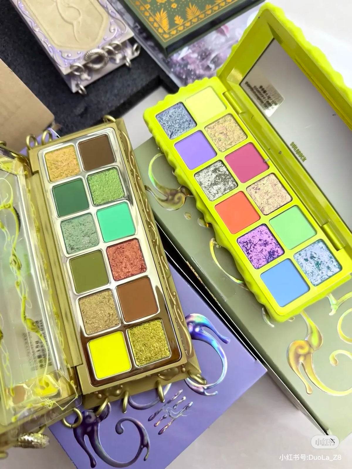 Sugarock 12-Color Eyeshadow Palette – Shimmer & Matte