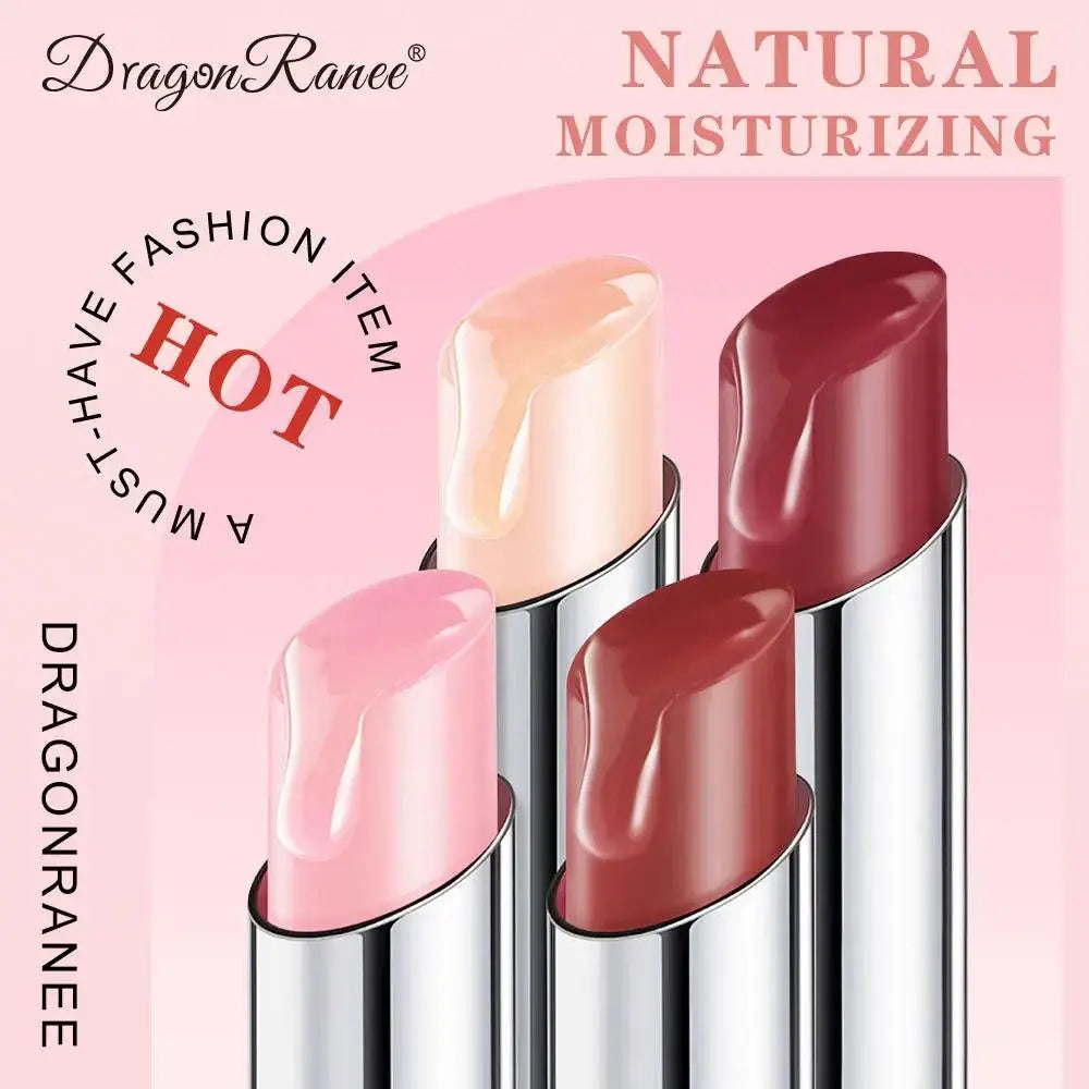 Dragon Ranee Thermochromic Jelly Lip Balm Set – 4 Pcs Tinted Tinted Lip Balm PRIMED
