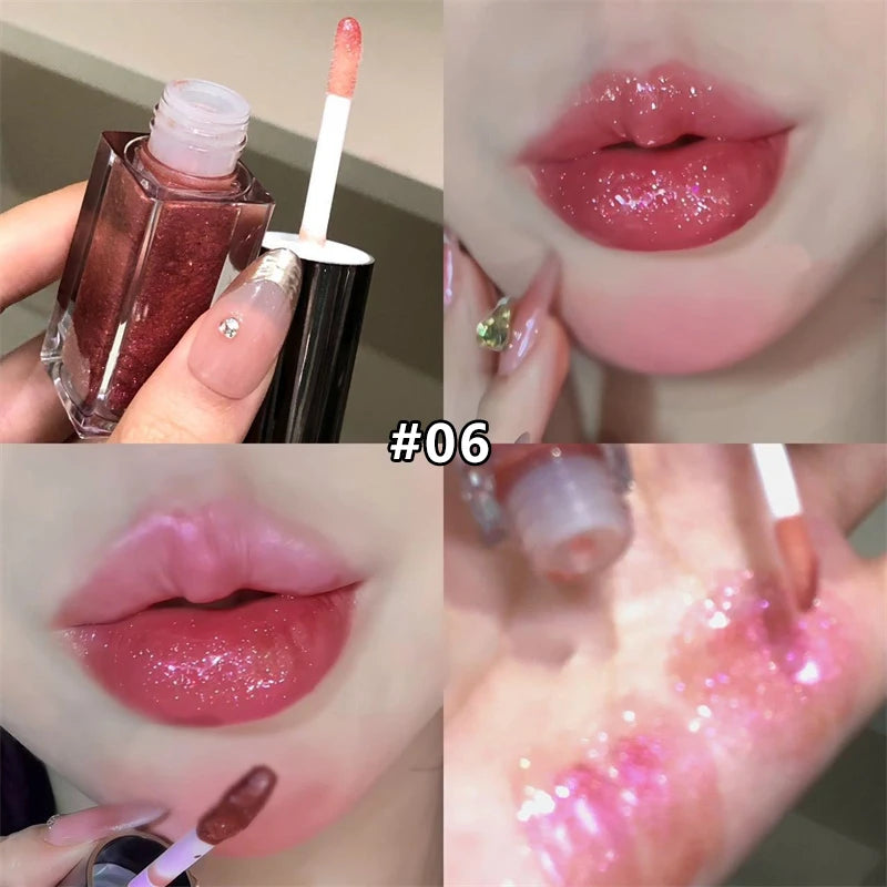 Star Shine Glitter Lip Gloss – Mirror Shimmer & Moisturizing
