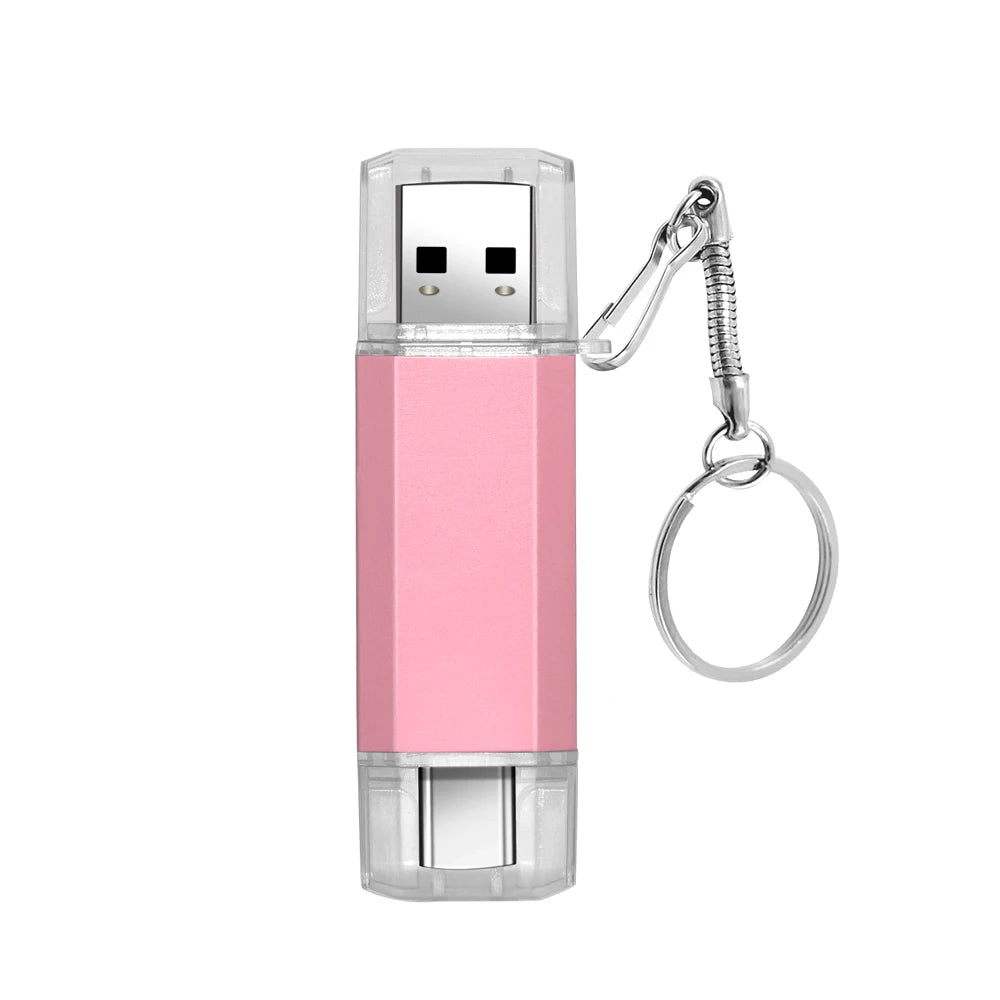 USB Type-C Flash Drive 4GB–256GB | Dual Interface Metal Stick USB Flash Drive PRIMED 4GB Style 5