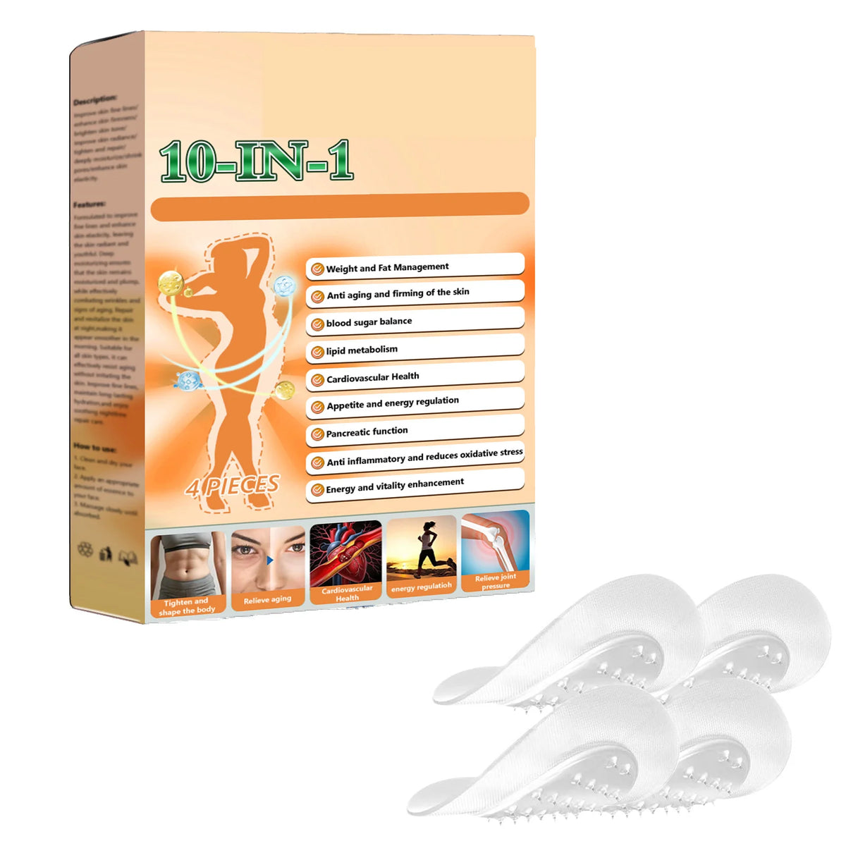 10-in-1 Body Toning Foot Patch | Contour & Streamline