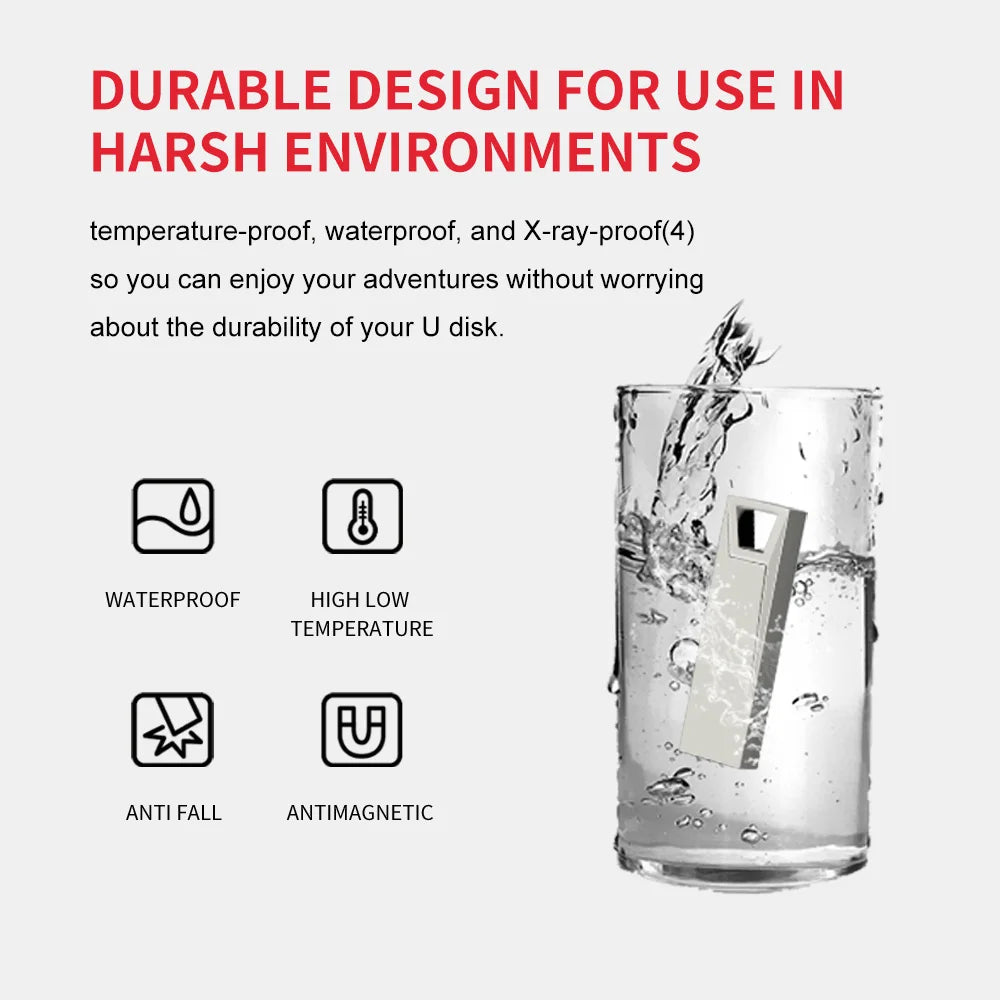 Z-Suit Metal USB Flash Drive 4GB–128GB | Waterproof Pen Drive