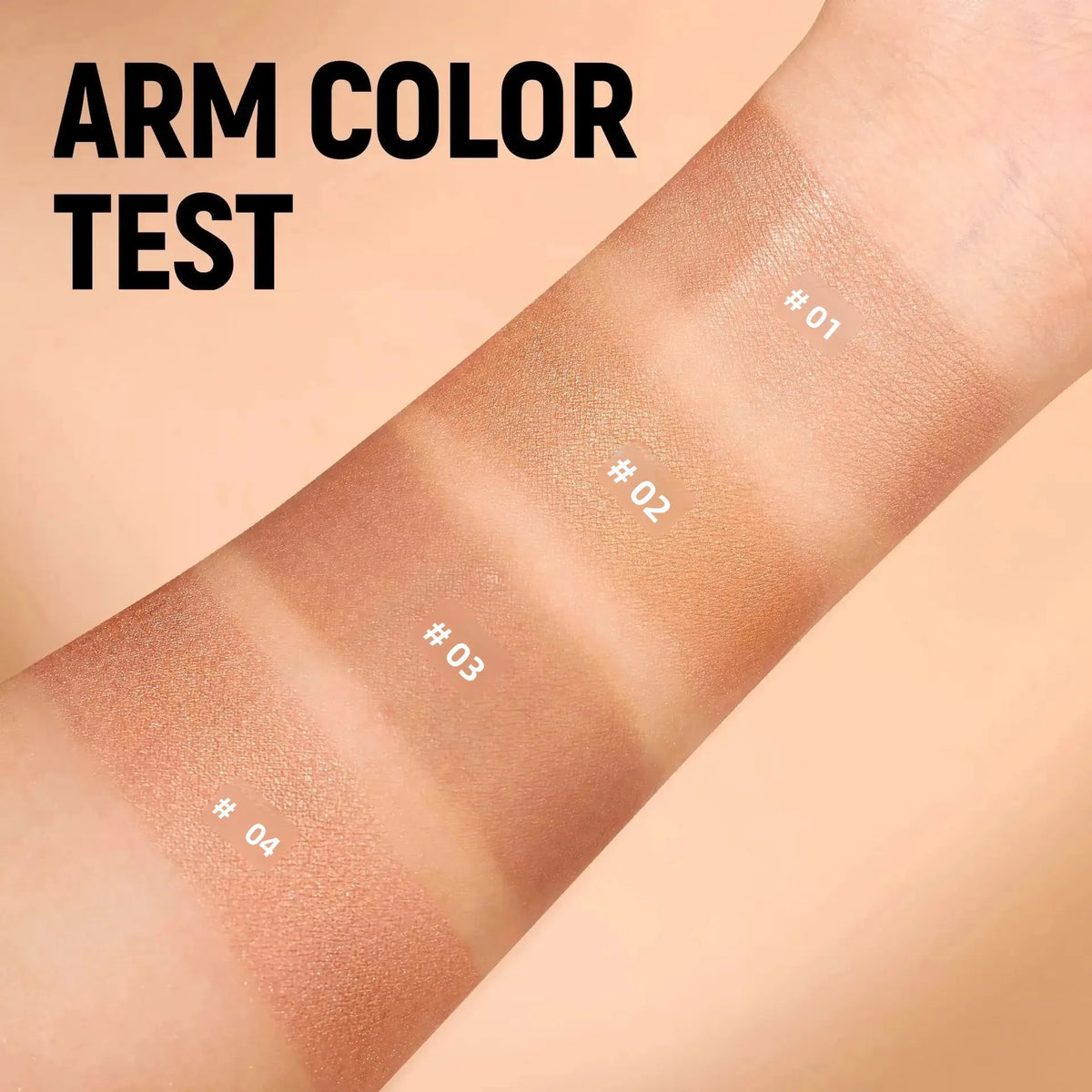 Handaiyan Liquid Bronzer Matte Waterproof Body Tanning Makeup Liquid Body Bronzer PRIMED