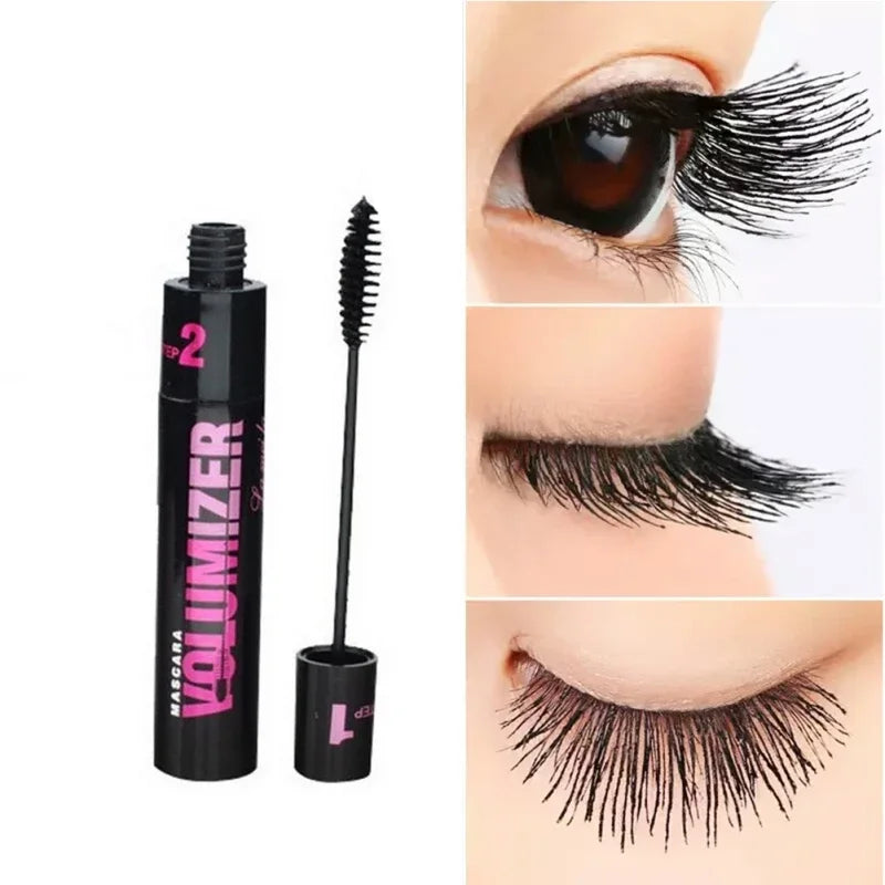 Blana 2-in-1 Fiber Mascara – Waterproof Curling & Lengthening Fiber Mascara PRIMED Qibest-E19008