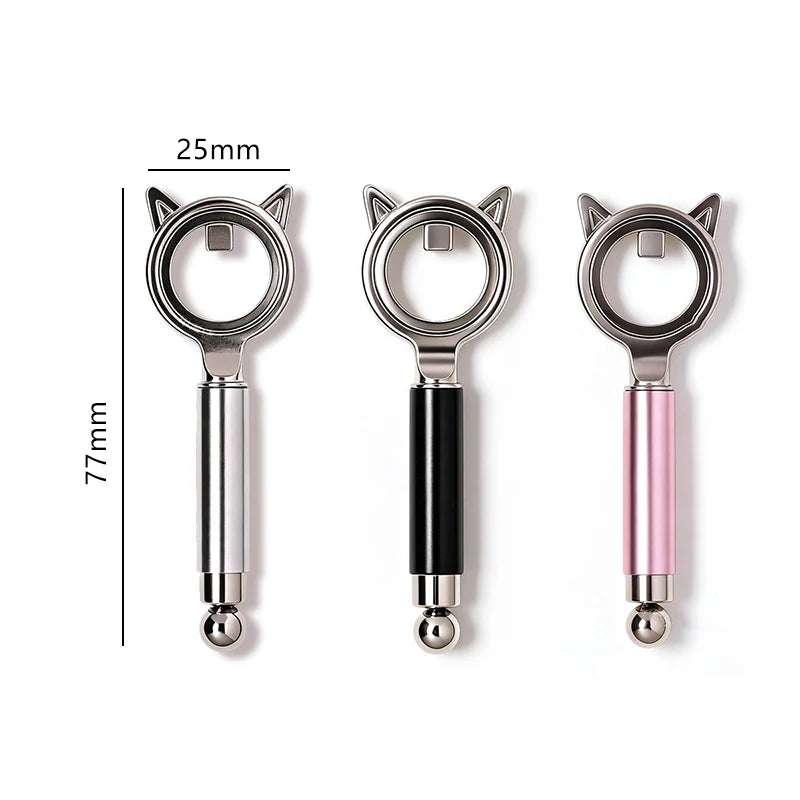 Dual-Head Cat Eye Nail Art Magnet | Hollow Ring Wand Tool Nail Art Magnet PRIMED