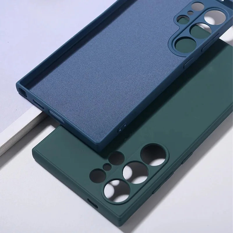 Liquid Silicone Case Samsung Galaxy S25 S24 S23 S22 Ultra Phone Case PRIMED