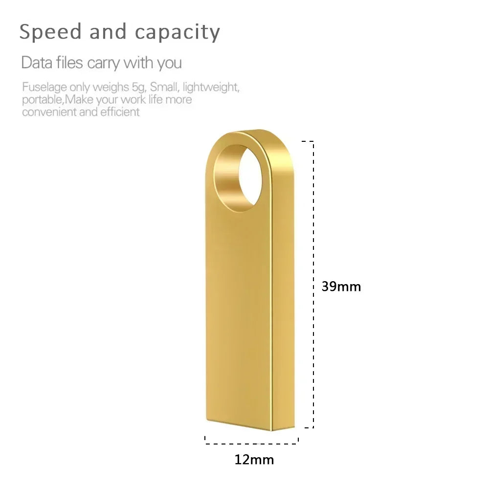 Bulk Metal USB Flash Drives 4–64GB | Custom Logo, Pack of 10–100 USB Flash Drive PRIMED