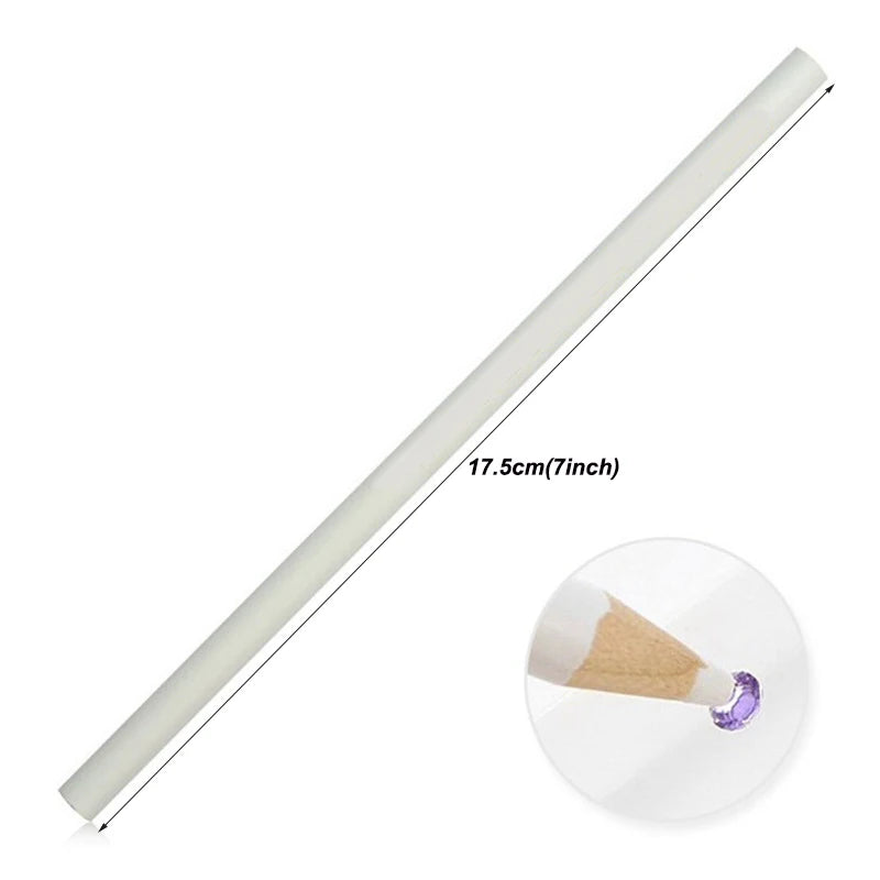 Nail Dotting Pen Rhinestone Wax Picker Tool – 1/5/10 Pcs