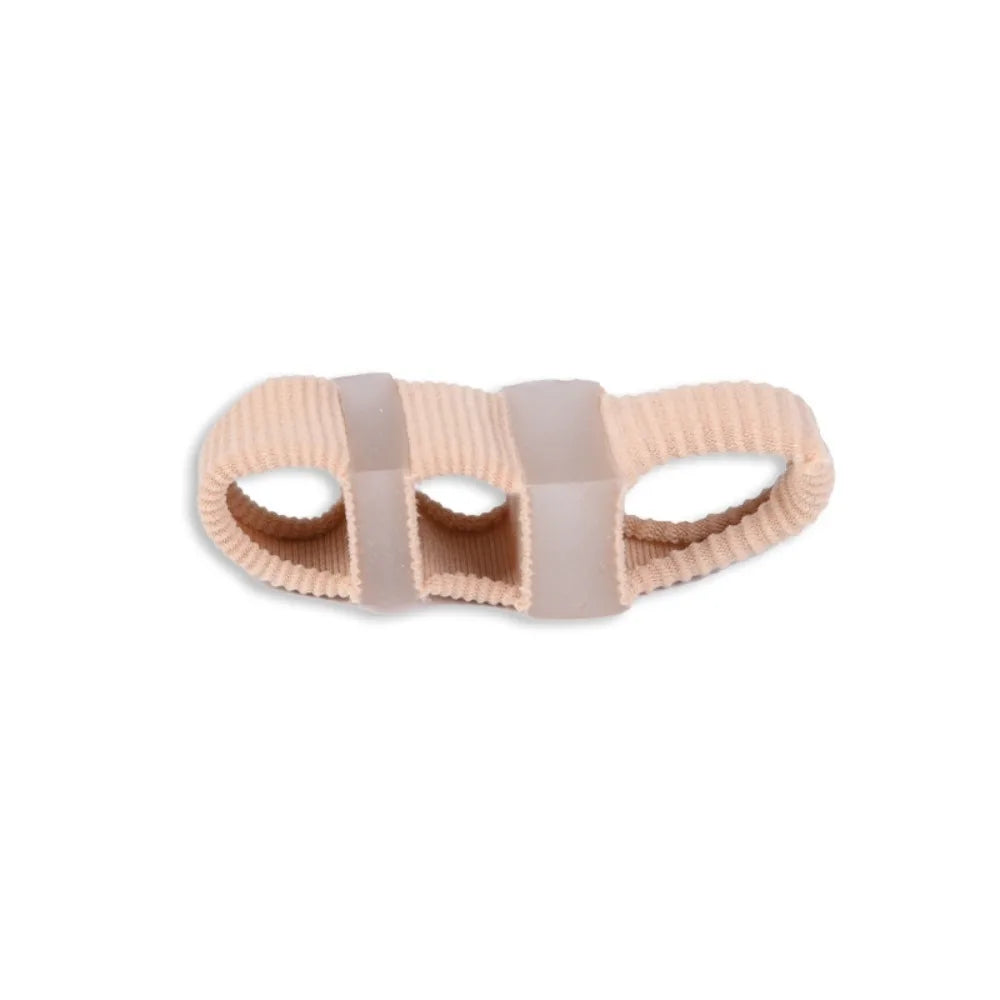 Silicone Toe Separator Spacer – 3, 4 & 5 Hole Toe Corrector Toe Separator PRIMED 3 holes